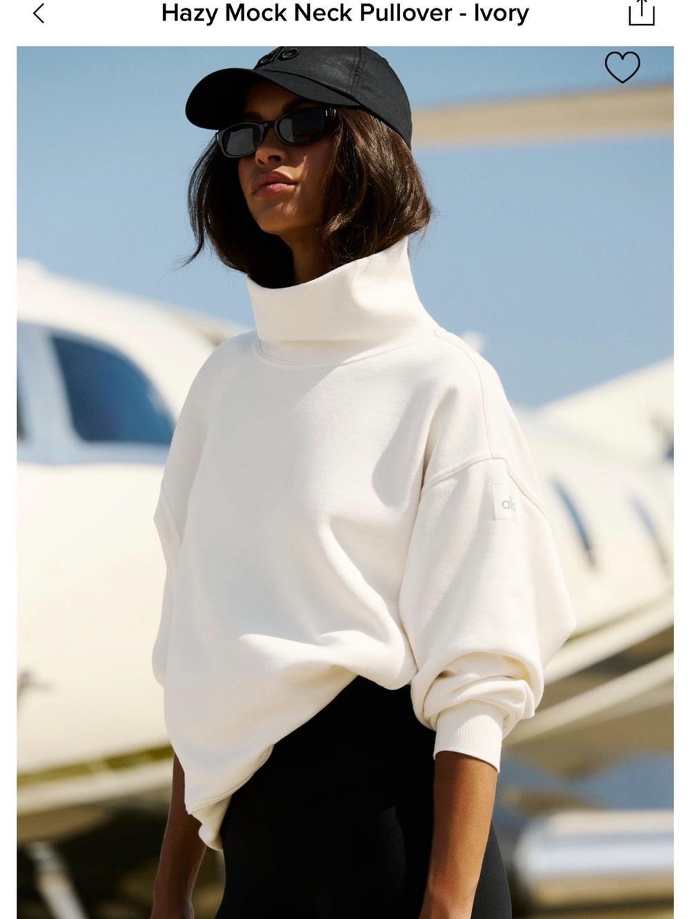 Alo Yoga Hazy Mockneck